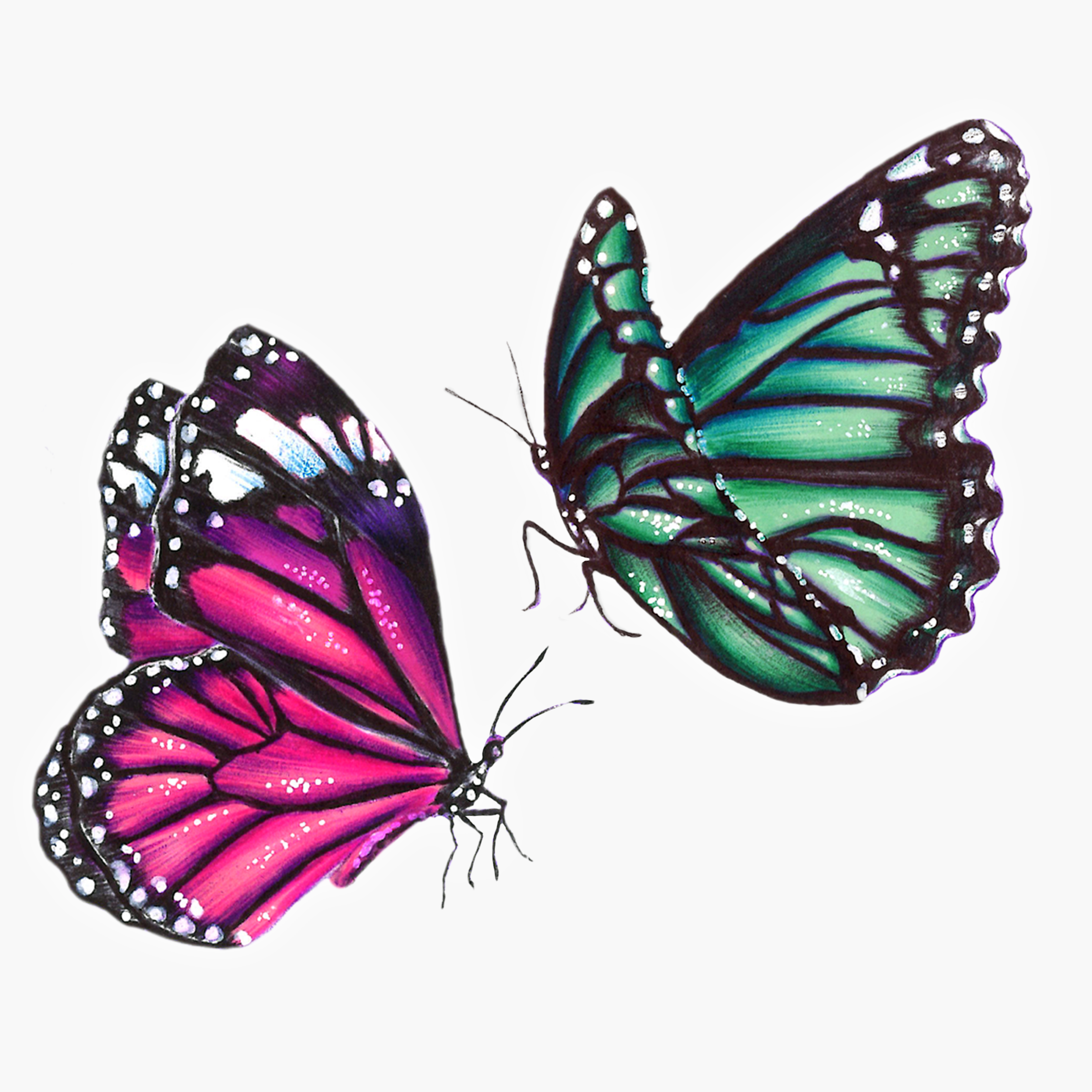 Pink et Jade